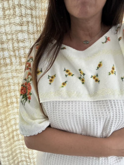 Robe éponge Limonata / citrus