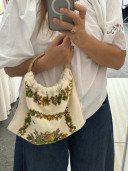 Limonata/ Verde Terry Cloth Bag