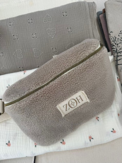 Romy Taupe Faux-Shearling...