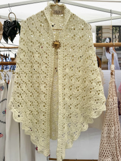Pietro Vintage Wool Shawl
