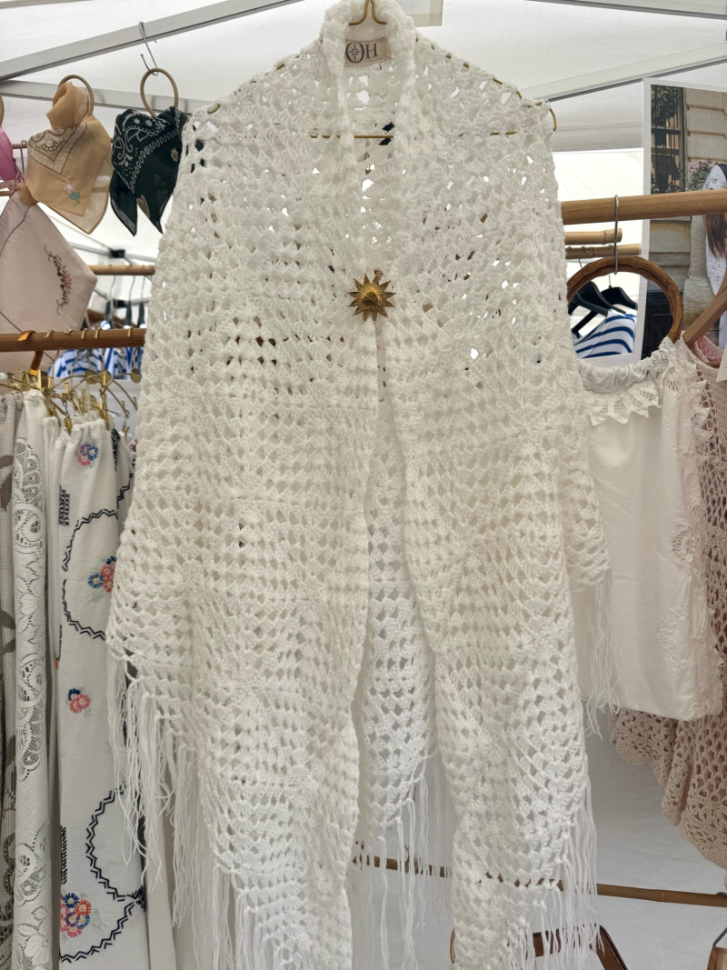 Châle vintage en laine Mathéo
