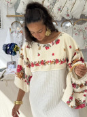 Robe éponge Limonata / rosa