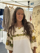 Limonata/ Verde Terry Cloth Dress
