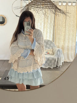 Poncho en laine Suzie
