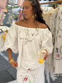 Emma Embroidered Blouse