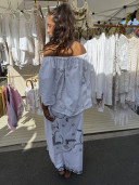 Blouse brodée Susan