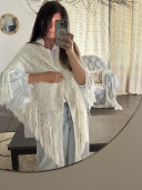 Madeleine Vintage Wool Shawl