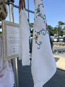 Bandana en linge ancien Amore