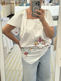 copy of Amore Vintage Linen Bandana