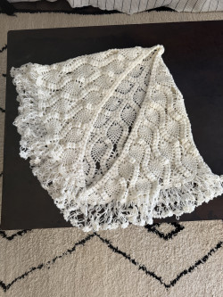 Madeleine Vintage Wool Shawl