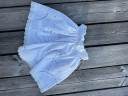 Short brodé en linge ancien Darius