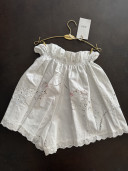 Bianco Vintage Linen Shorts