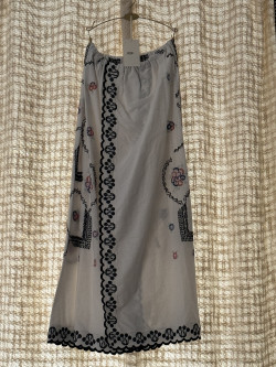ZIA Embroidered Maxi Skirt