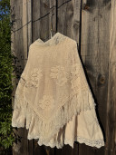 Châle vintage en crochet Mona