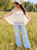 Poncho en crochet Elio