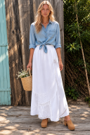 copy of Linette Embroidered Maxi Skirt