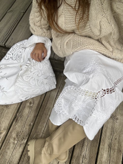 Cleo Embroidered Maxi Skirt
