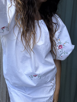 Pia Embroidered Blouse