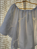 copy of Crochet Embroidered Top / Ezra