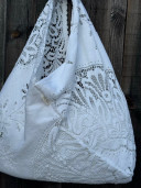 Sandro Embroidered Tote