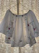 Blouse brodée June
