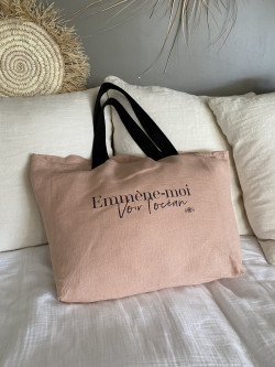 Large linen tote...