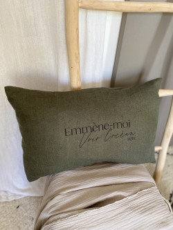 Cushion "Emmène-moi voir l'océan"