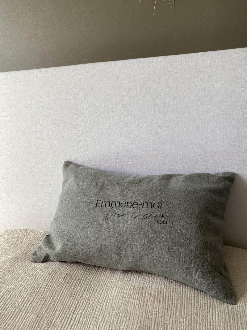 Cushion "Emmène-moi voir l'océan"