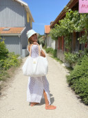 copy of Large ARMY N°1 shopping bag // in old linen and military canvas