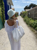 copy of Large ARMY N°1 shopping bag // in old linen and military canvas