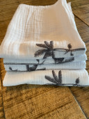 copy of Old tea towel "Un été au Cap Ferret"