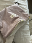 Pochette IPAD/MACBOOK - WILL velours rose
