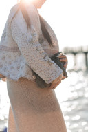 Pochette WILL velours/sherpa