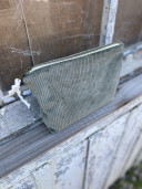 Pochette WILL velours/sherpa