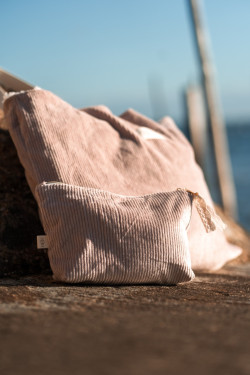 Pochette WILL velours/sherpa