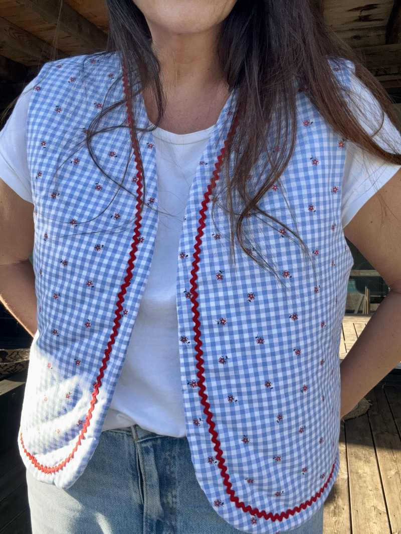 copy of Alix quilted jacket / sleeveless