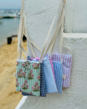 Elena Gingham Shoulder Bag