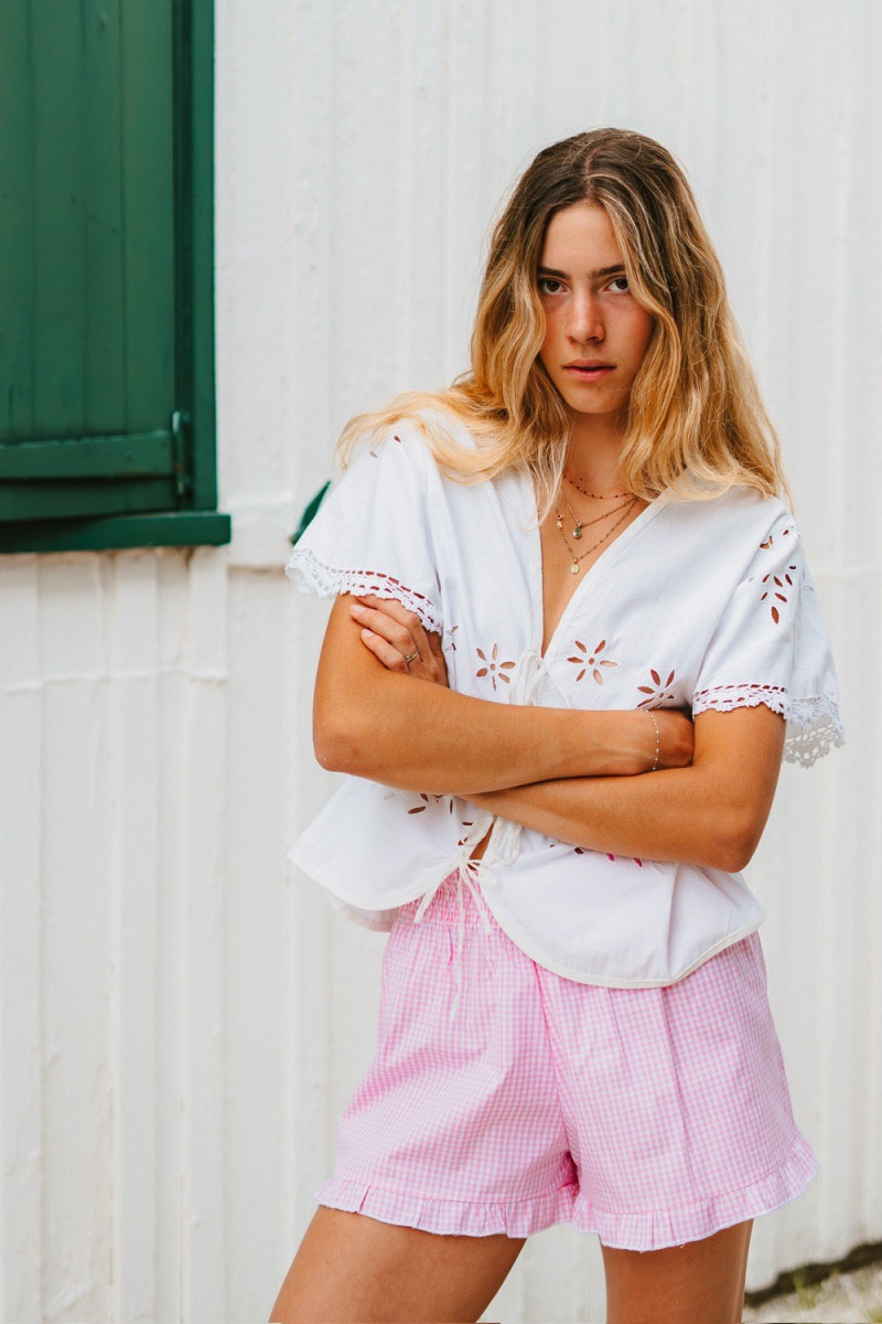 Short vichy rose/ Martha