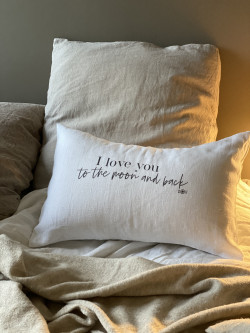 "I love you to the moon and...
