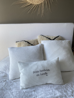 Housse "Petits bonheurs en famille"