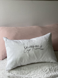 Housse de coussin  "Un été...