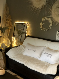 Housse de coussin "We are family"