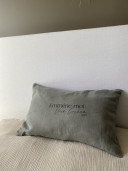 Housse de coussin "Emmène-moi voir l'océan"