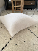 MEGEVE // Housse de coussin moumoute / taille 60x60 cm