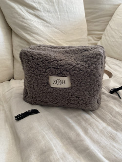 Molly fluffy toiletry bag...