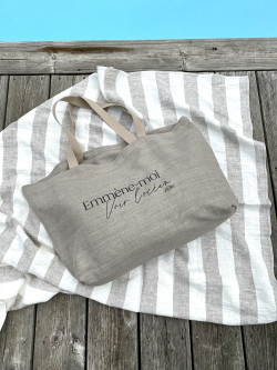 copy of Large linen tote...