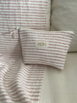 Pochette Fragola // en lin...
