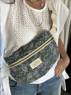 Sac banane à fleurs Milla