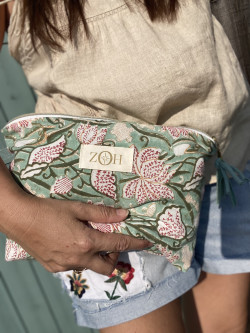 Pochette Livia fleurie...